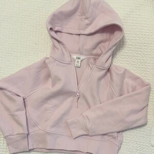 Athleta Girl All Day Half Zip Hoodie
